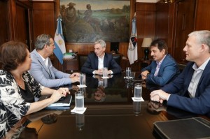 Bahl se reunió con el Ministro de Transporte de la Nación.