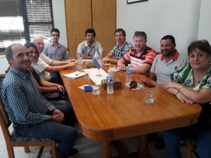 Encuentro de trabajo.