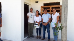 Entrega de vivienda del círculo cerrado.