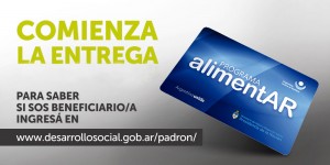 Tarjeta Alimentaria.