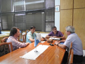 Reunión con referentes de UTN.