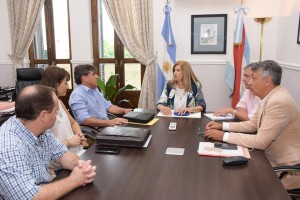 Romero recibió al intendente de Cerrito