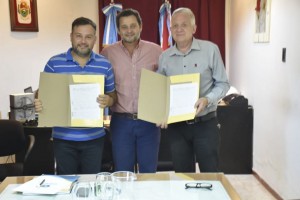 Firma de convenio