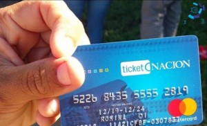 Entregarán la Tarjeta Alimentar en Cerrito 