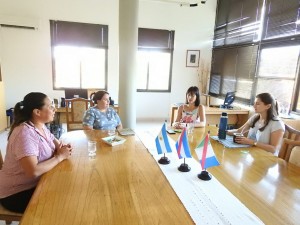 Reunión con autoridades del Municipio de Pueblo Brugo.