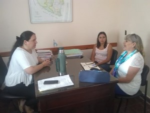 Concejalas justicialistas se reunieron con la Jueza de Paz de Cerrito 
