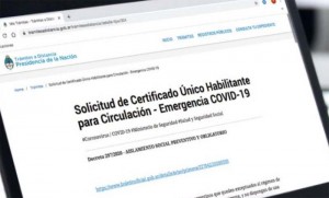 Certificado de circulación.