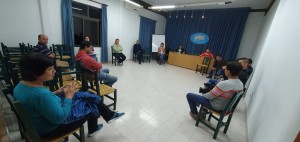 Reunión de la Junta de Defensa Civil de Cerrito