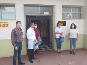 El Grupo Motta donó elementos de bioseguridad en Crespo
