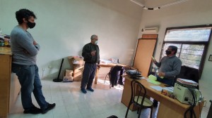 Entrega de elementos.