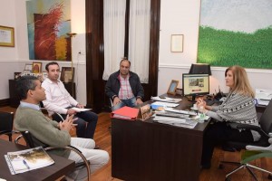 Ruiz se reunió con la ministra Romero