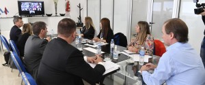 Reunión con senadores justicialistas.