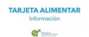 Tarjeta Alimentaria.