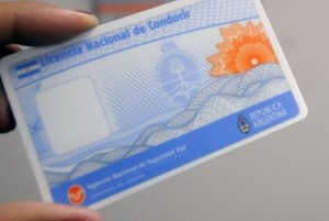 Licencia de conducir.