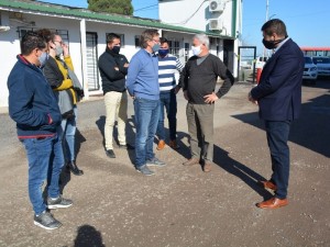 Bahillo visitó Oro Verde