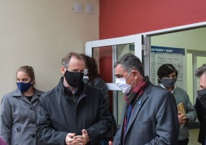 Tennen recibió al gobernador Bordet en Villa Urquiza