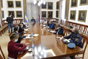 Bordet encabezó la reunión de gabinete