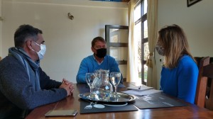 Koch visitó Villa Urquiza