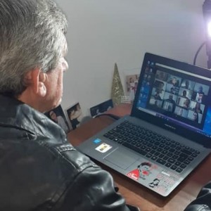 Kloss participó de la videoconferencia