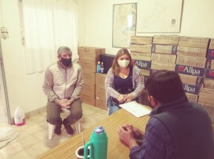 Kloss visitó Antonio Tomás