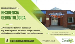 Aniversario de la Residencia Gerontológica.