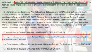 Nuevas restricciones.