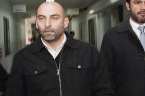 Germán Buffa y su abogado, José Velázquez.