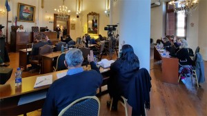 Sesión del HCD de Paraná.