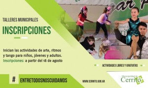 Talleres municipales en Cerrito