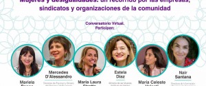 Mujeres y desigualdades será el eje del conversatorio virtual .