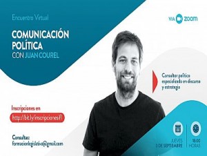 Jueves 3 de septiembre a las 18 horas.
