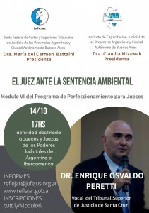 Programa de Perfeccionamiento para Jueces.