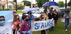 Se realizó la caravana por las dos vidas en Cerrito