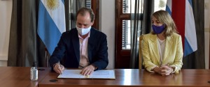 Bordet promulgó la Ley de Paridad Integral.