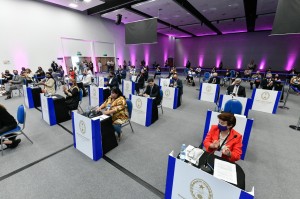 La sesión se realizó en el Centro de Convenciones