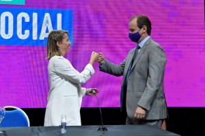 Bordet destacó la ley de Paridad Integral
