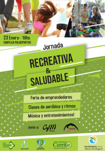 Jornada saludable y recreativa.