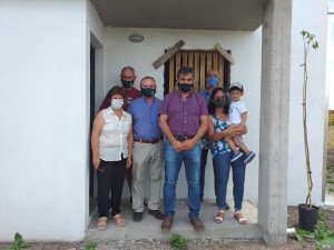 Entrega de vivienda.