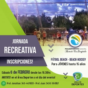 Jornada Recreativa.