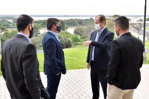 Bordet recibió a Palacios y Toledo