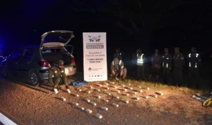 Lo detuvo Gendarmería Nacional. 