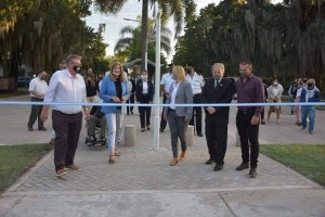 Inauguraron importantes obras en Alcaraz