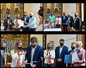 Importantes obras para Victoria, Galarza y Libertador San Martín.