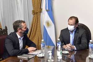 Bordet se reunió con Diego Mansilla.