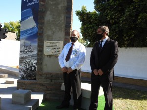 Acto en homenajes a los caídos en Malvinas