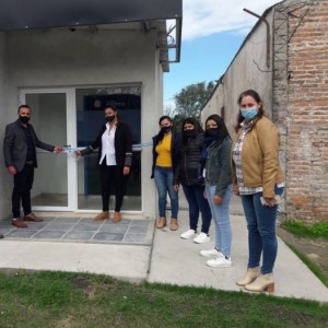 Se inauguró un cajero automático en Pueblo Brugo