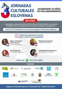 Jornadas culturales eslovenas en Cerrito