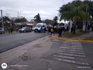 Despidieron los restos de Dellizzotti en Colonia Avellaneda
