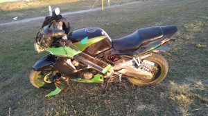 El conductor del menor rodado sufrió lesiones