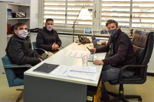 Palacios se reunió con un funcionario nacional